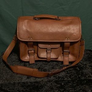 Buffalo Jackson, Roosevelt Buffalo Leather Briefcase Bag
